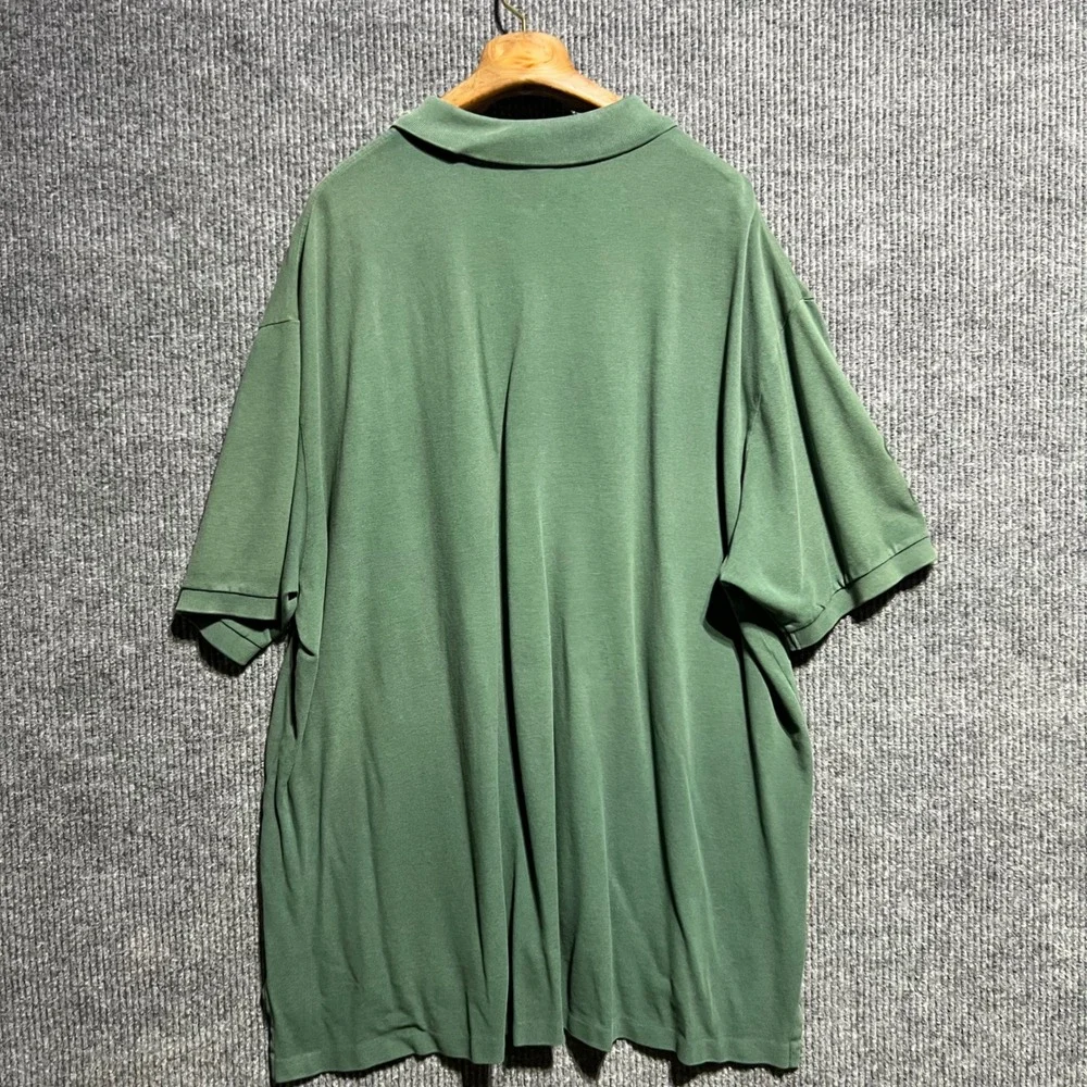 Polo Ralph Lauren Polo Shirt Mens 4XB Green Big Pony Short Sleeve Cotton Mesh